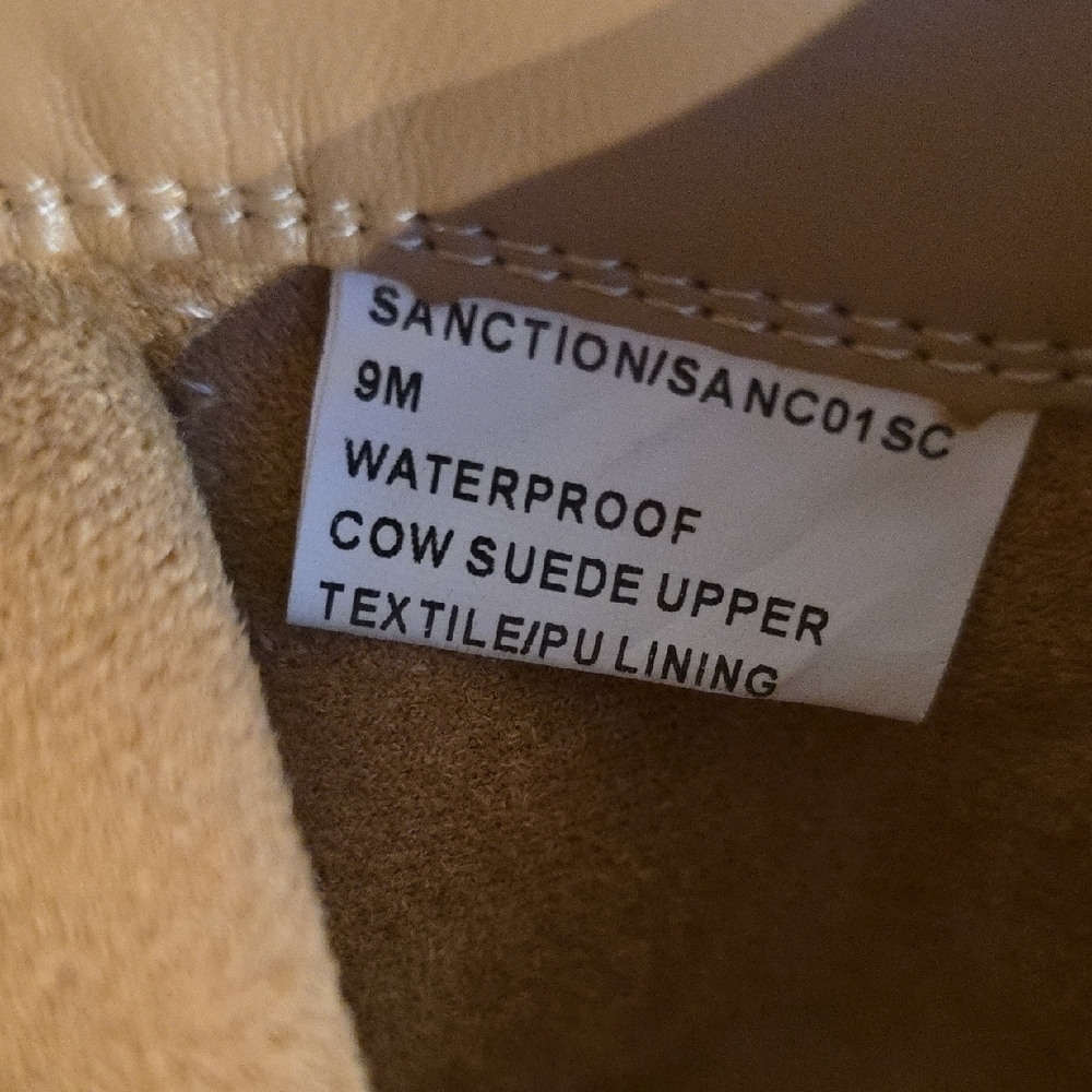 Waterproof Taupe Ankle Boots - Picture 4 of 10